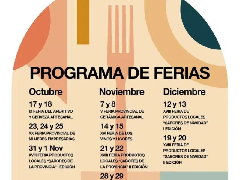 Muestra de la Provincia 2026: ferias del Patio de la Diputación
