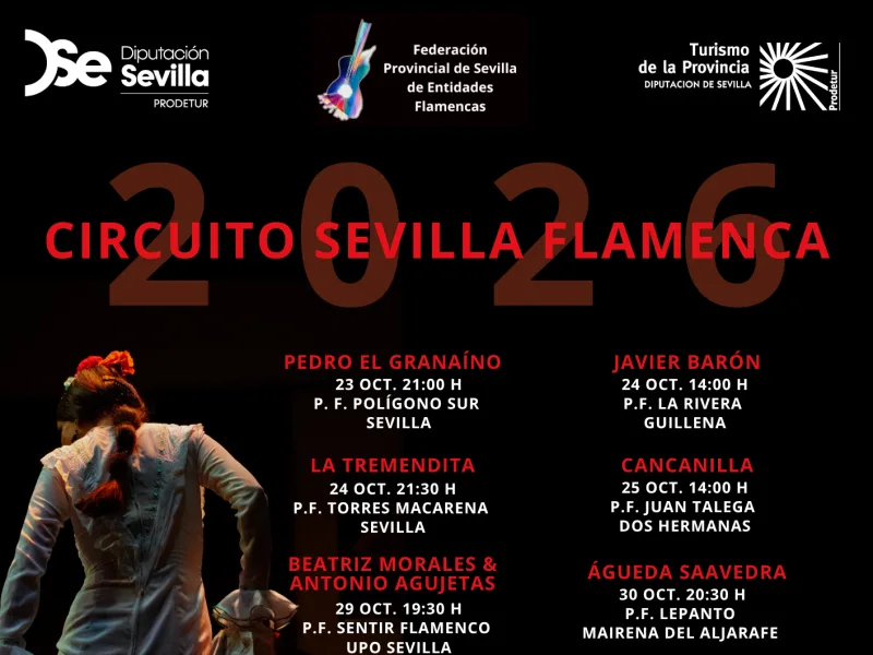 María Terremoto y Emilio Caracafé cierran el Circuito Sevilla Flamenca