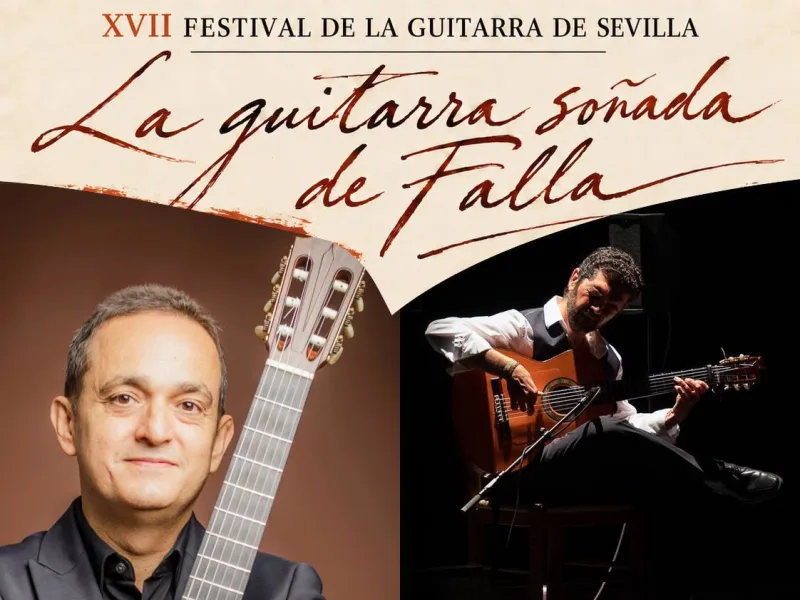 «La guitarra soñada de Falla»: Francisco Bernier y José Carlos Gómez
