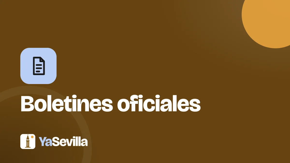 Boletines oficiales · YaSevilla