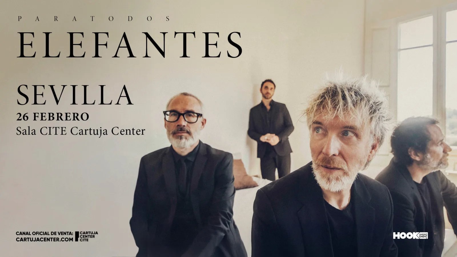 Elefantes - Gira «Para todos» 2027