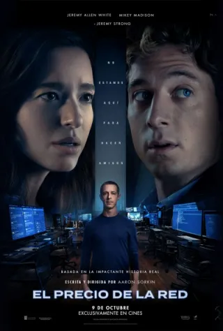 Cartel de El precio de la red