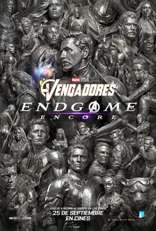 Cartel de Vengadores: Endgame - Reestreno