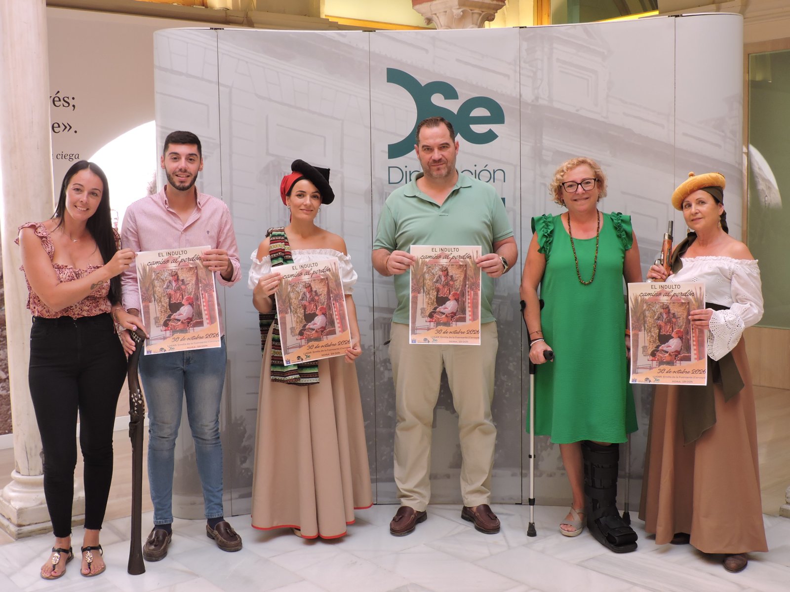 Imagen de la noticia: Corcoya recrea el indulto de El Tempranillo con una obra de treinta actores