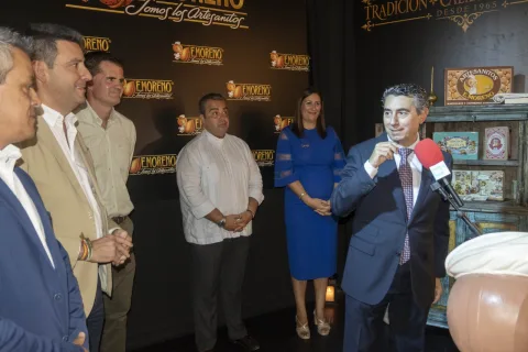 Image for the story: Estepa unveils a nativity scene made with artificial intelligence at the EMoreno mantecados factory