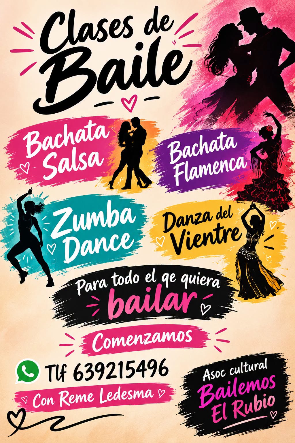 Image for the story: The Bailemos Cultural Association opens its dance classes for all ages
