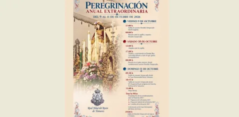 Imagen de la noticia: Tomares celebra su peregrinación extraordinaria al Rocío del 9 al 11 de octubre