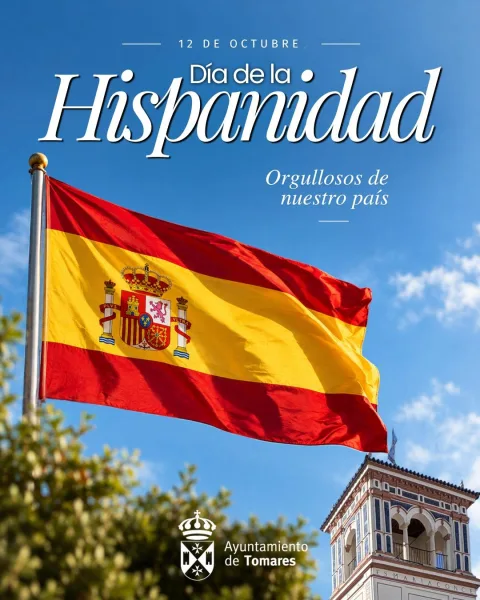 Imagen de la noticia: Tomares renombra la Rotonda de la Luz como Glorieta de la Hispanidad