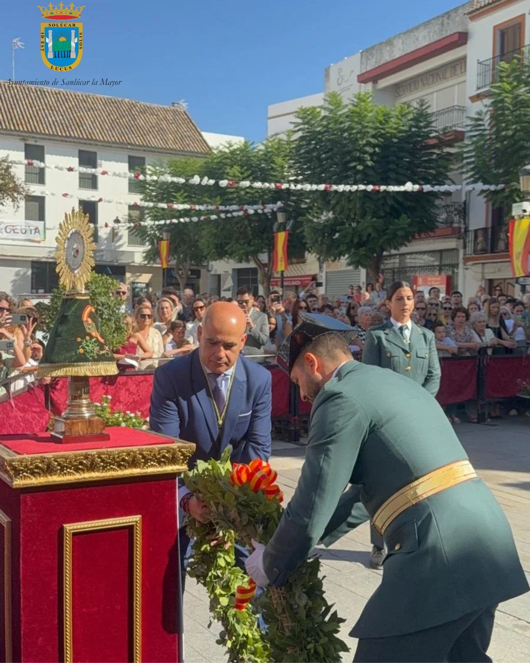 Image for the story: Sanlúcar la Mayor celebrates Hispanic Day and the Virgen del Pilar