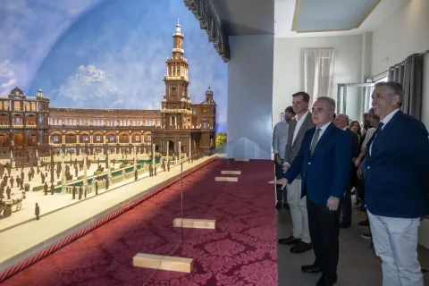 Image for the story: La Estepeña opens a Chocolate City dedicated to the Plaza de España