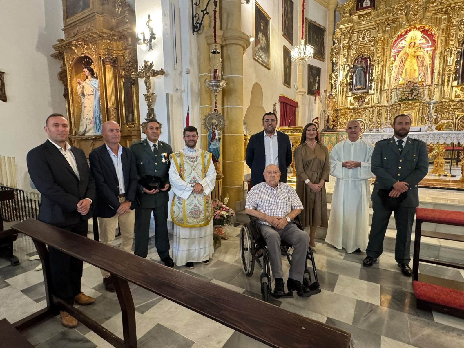 Image for the story: Guillena celebrates the Virgen del Pilar and Hispanidad with a pilgrimage, mass and neighbourhood events