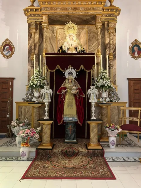 Image for the story: Guillena celebrates the Virgen del Pilar and Hispanidad with a pilgrimage, mass and neighbourhood events
