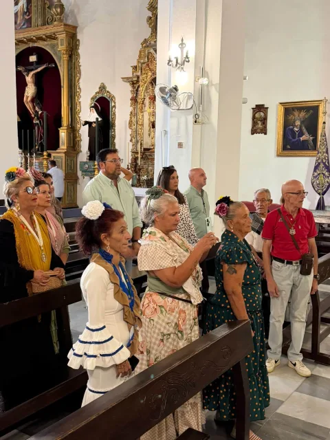 Image for the story: Guillena celebrates the Virgen del Pilar and Hispanidad with a pilgrimage, mass and neighbourhood events