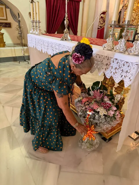 Image for the story: Guillena celebrates the Virgen del Pilar and Hispanidad with a pilgrimage, mass and neighbourhood events