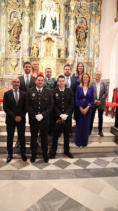Image for the story: Gines celebrates the Virgen del Pilar mass with the Guardia Civil for the first time in years