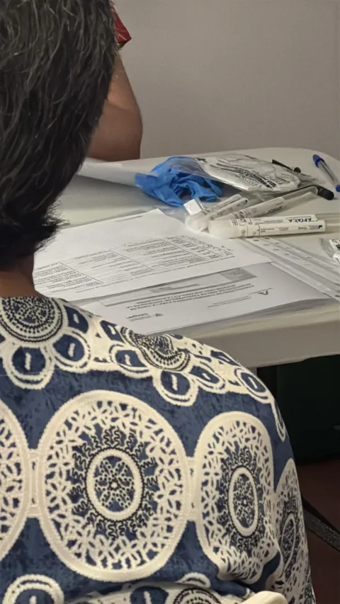 Image for the story: DNA samples collected to identify victims from the Cañada Rosal graves