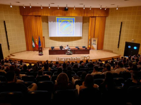 Imagen de la noticia: María Galiana reivindica las Humanidades y los exámenes orales en la UPO