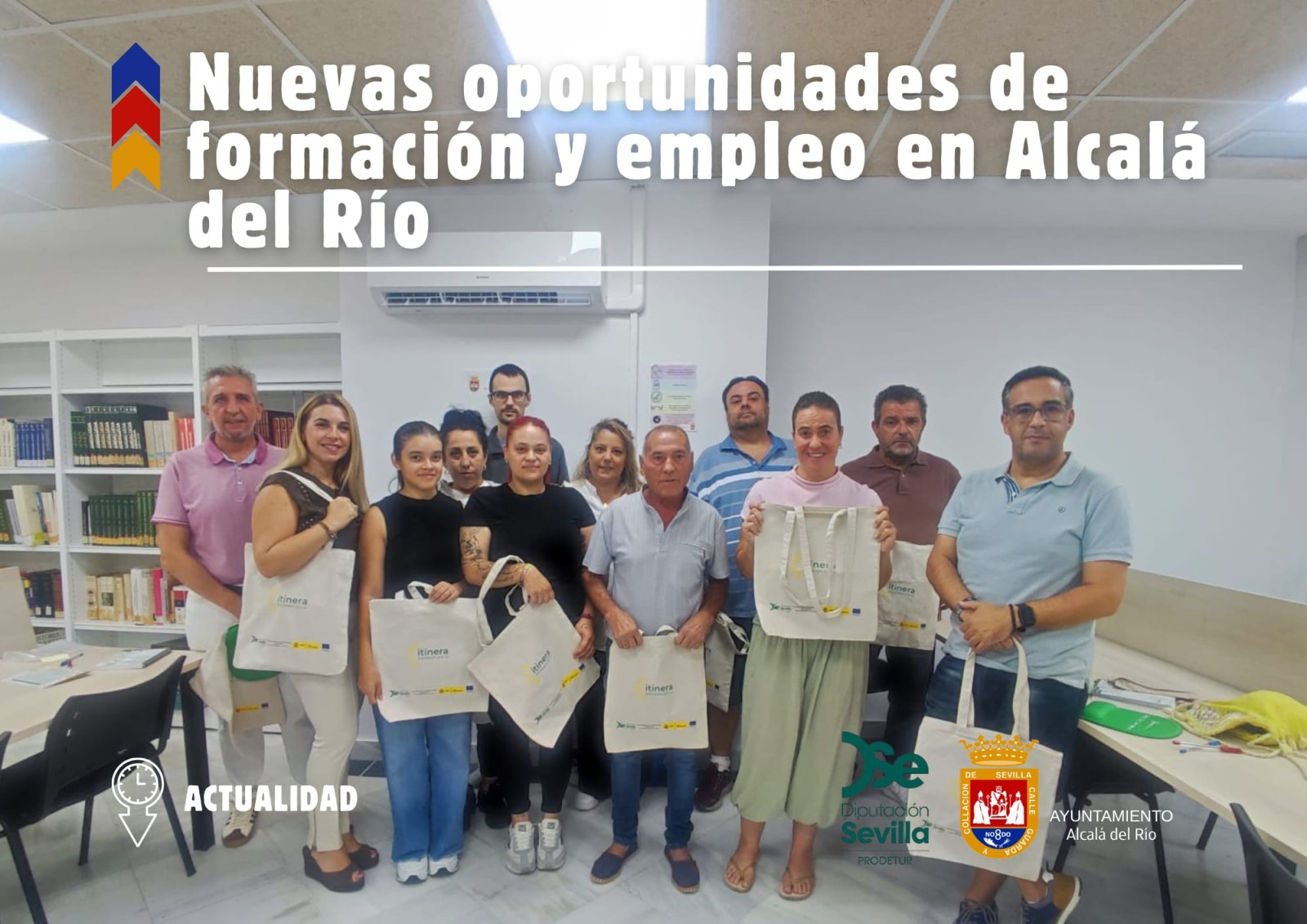 Imagen de la noticia: Alcalá del Río forma a personas desempleadas en jardinería y zonas verdes