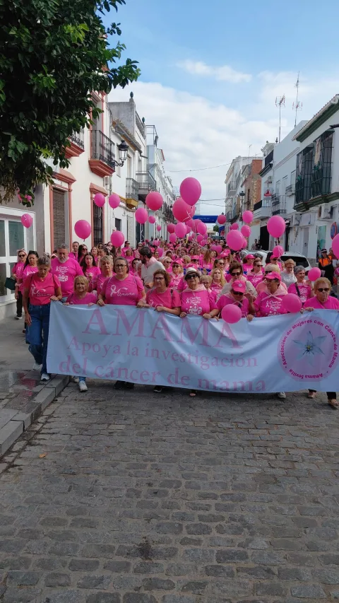 Image for the story: Alcalá del Río celebrates its sixth Charity Walk against breast cancer