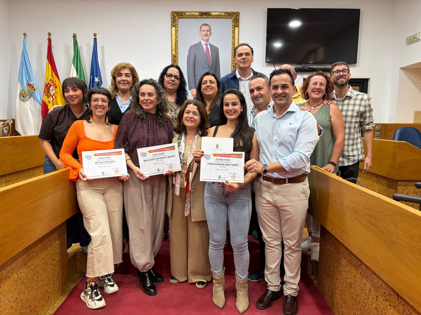 Imagen de la noticia: Lebrija premia a Patidifusa, Centro Pilates y Freiduría La Galera como mejores iniciativas empresariales de 2024