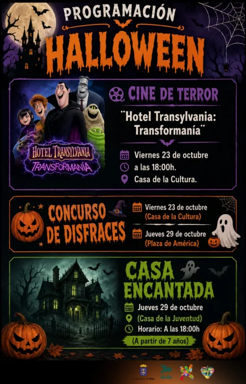 Imagen de la noticia: Pilas abre el 26 de octubre las inscripciones para sus talleres de Halloween