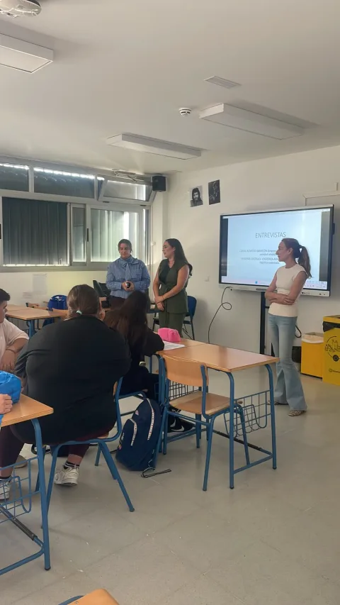 Imagen de la noticia: Guillena lleva al Instituto El Molinillo referentes femeninos de sectores técnicos