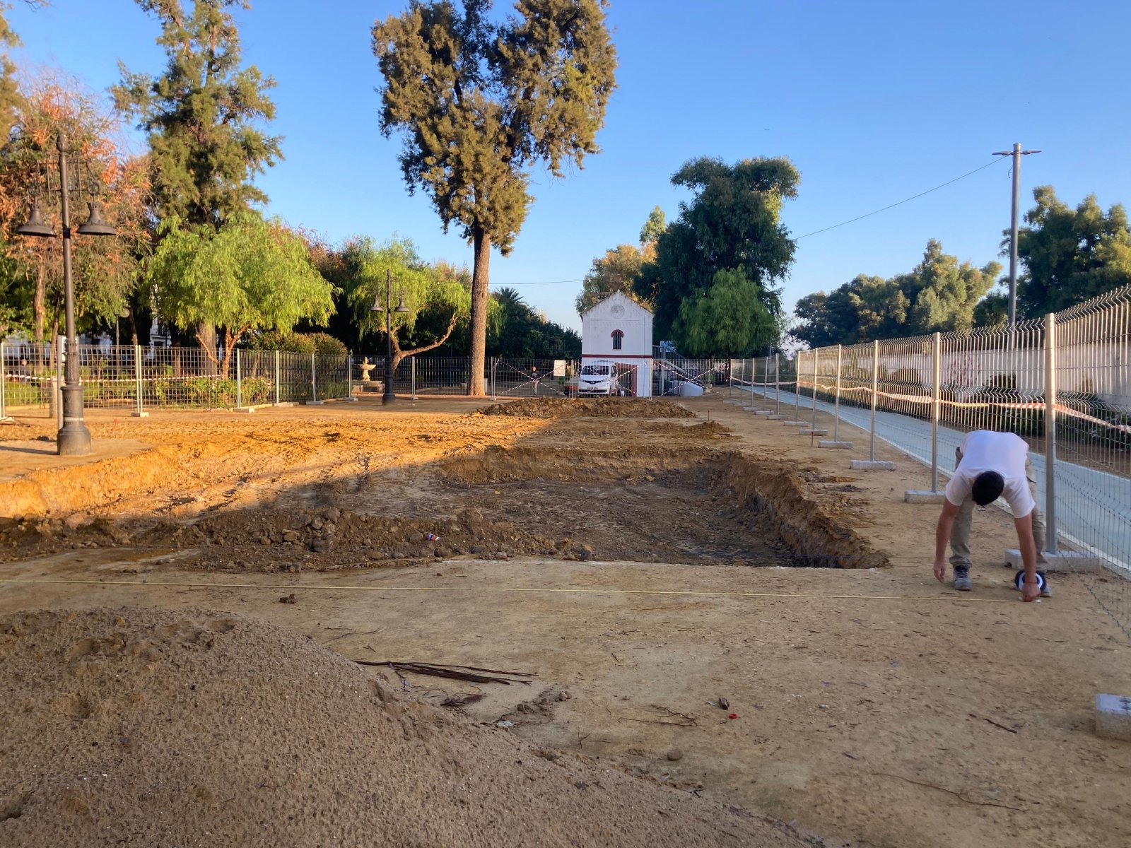 Imagen de la noticia: Comienzan las obras del parque de San Pablo: nuevos juegos, calistenia y tirolina
