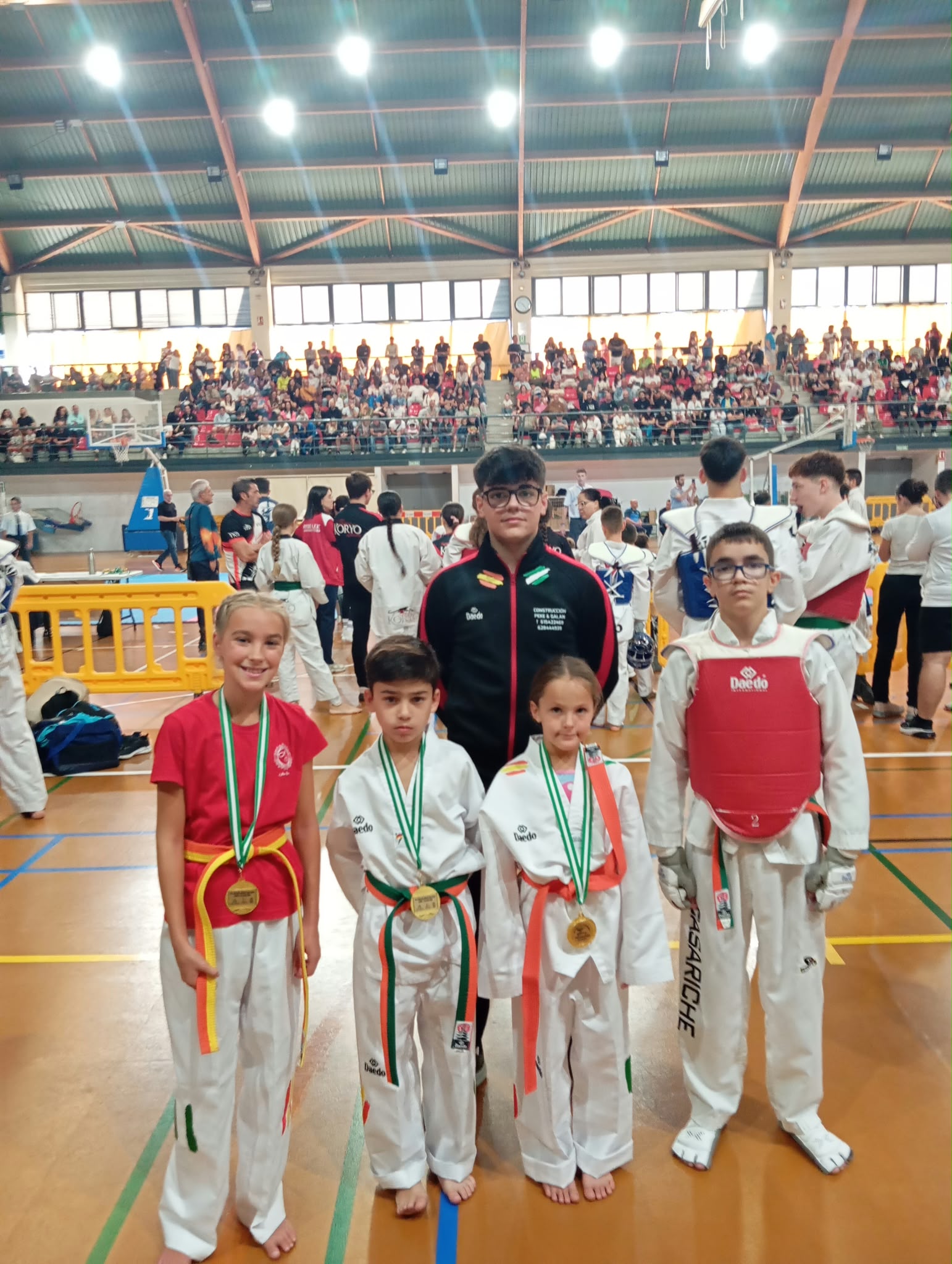 Imagen de la noticia: Cuatro taekwondocas de Casariche compiten en el Campeonato de Andalucía de Deporte Base