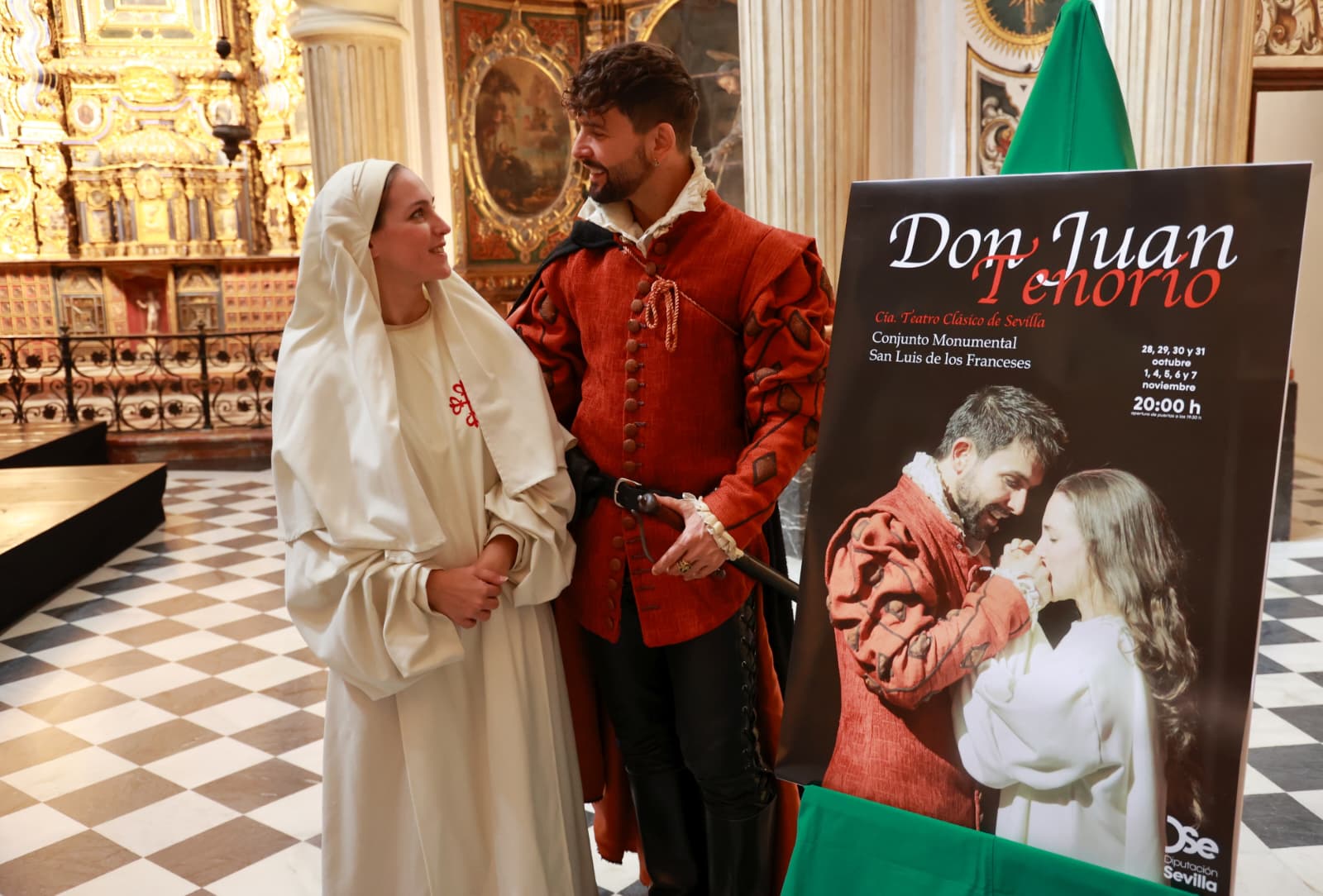 Imagen de la noticia: Don Juan Tenorio vuelve a San Luis de los Franceses con nueve funciones a cinco euros