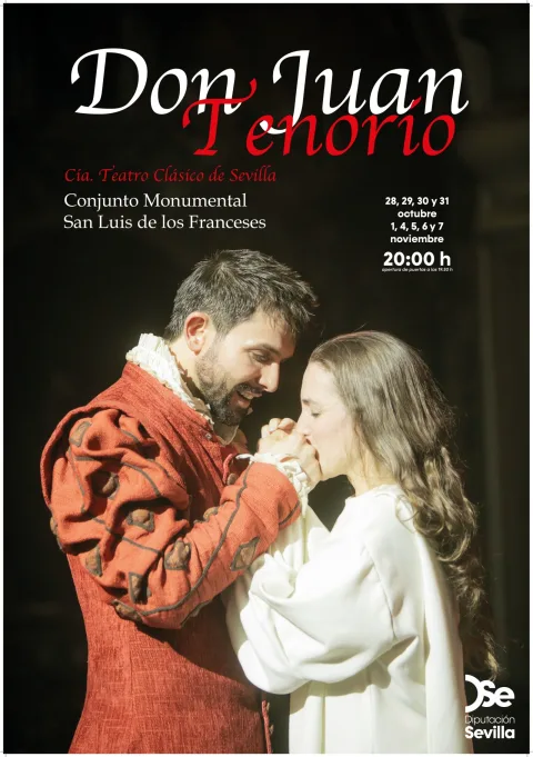 Imagen de la noticia: Don Juan Tenorio vuelve a San Luis de los Franceses con nueve funciones a cinco euros