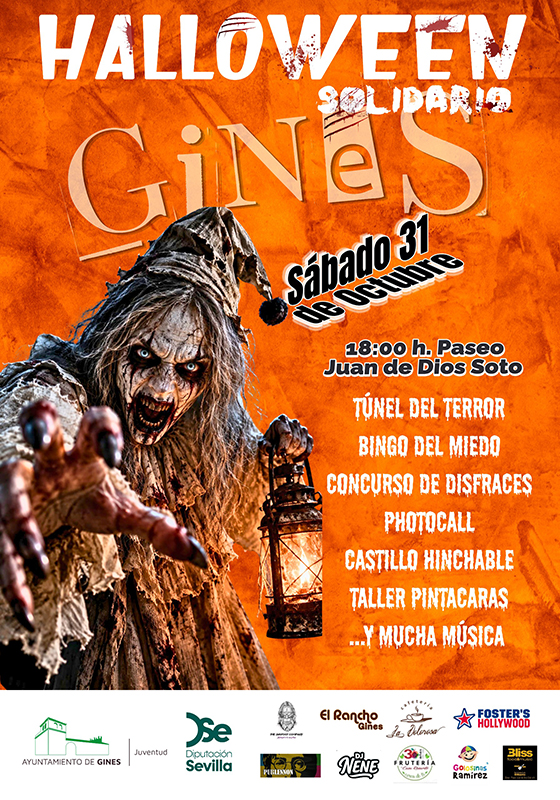 Imagen de la noticia: Gines celebra Halloween el 31 de octubre con concurso de disfraces y túnel del terror