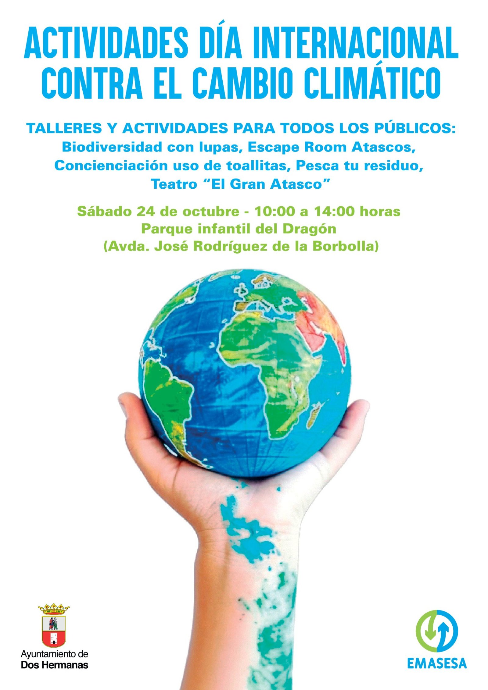 Imagen de la noticia: Dos Hermanas llena el sábado el parque del Dragón con talleres y teatro contra el cambio climático