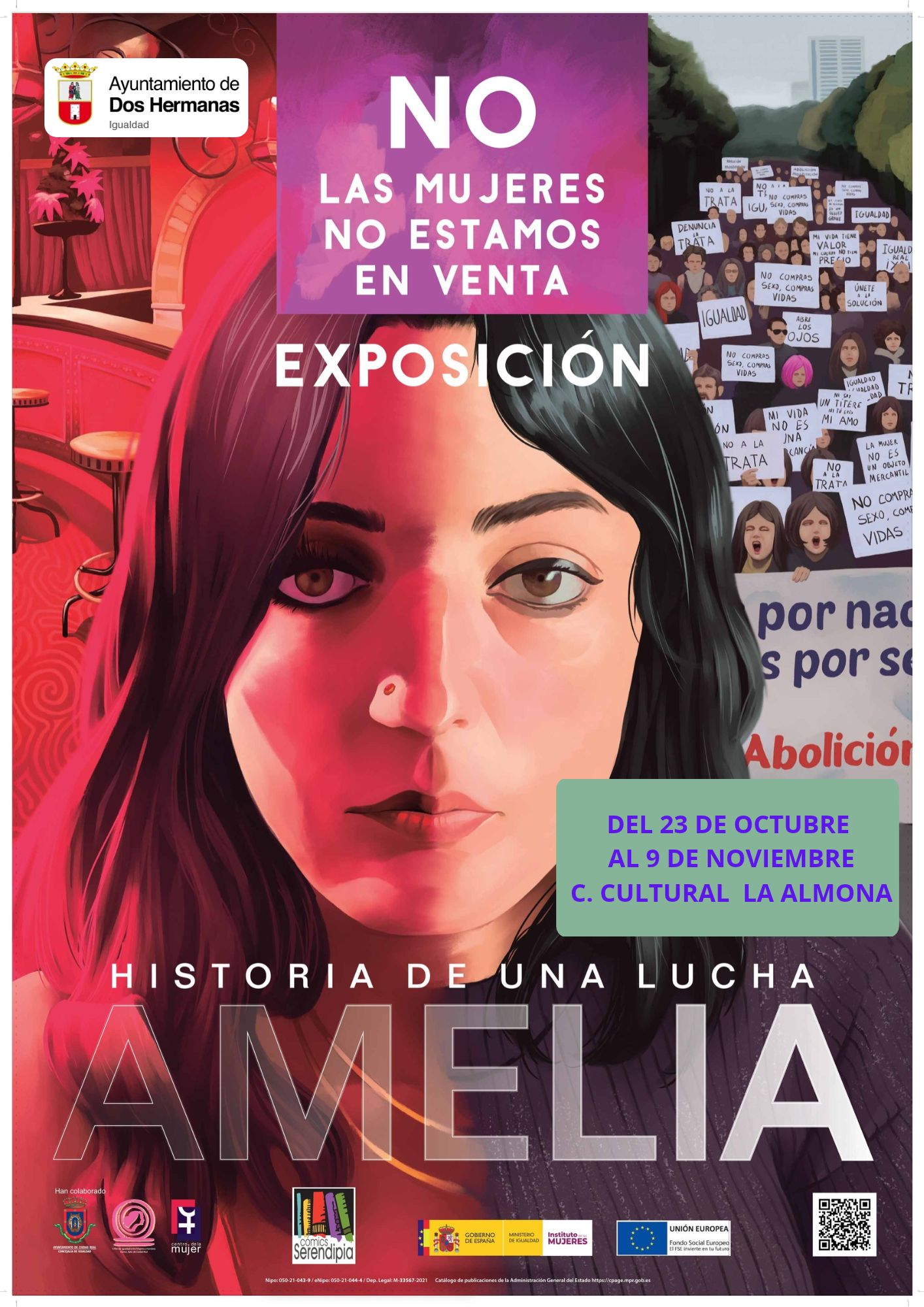 Imagen de la noticia: Dos Hermanas acoge una exposición sobre la trata desde el 23 de octubre