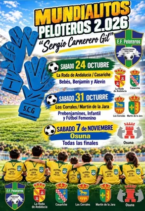 Imagen de la noticia: Casariche acoge el sábado la primera jornada de los Mundialitos Peloteros