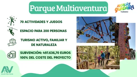 Imagen de la noticia: Alcalá tendrá un parque multiaventura junto a los Pinares de Oromana