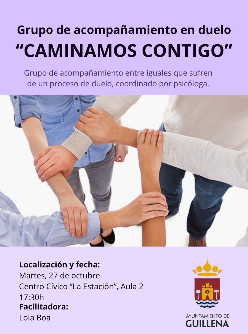 Imagen de la noticia: Guillena retoma el grupo de duelo «Caminamos contigo»