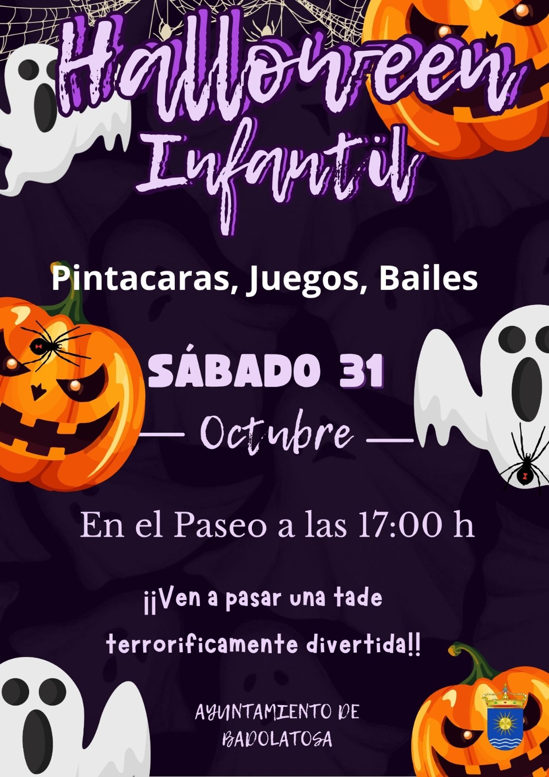 Imagen de la noticia: Badolatosa llena el Paseo de juegos y pintacaras el 31 de octubre