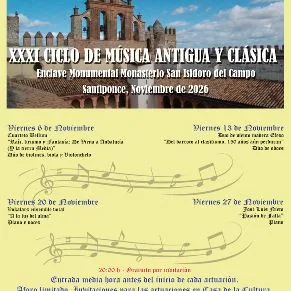 Imagen de la noticia: Santiponce abre el ciclo de música clásica con cuatro conciertos