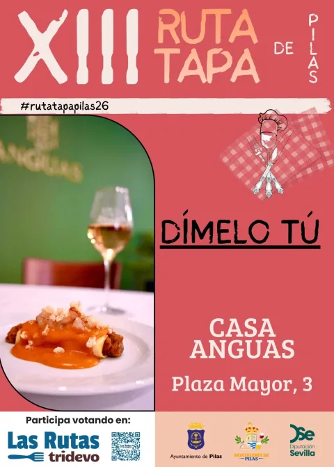 Imagen de la noticia: Pilas celebra del 6 al 8 de noviembre su 13ª Ruta de la Tapa