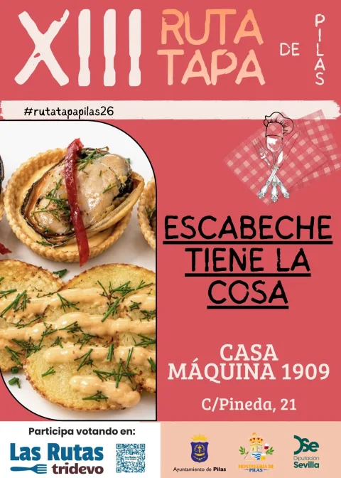 Imagen de la noticia: Pilas celebra del 6 al 8 de noviembre su 13ª Ruta de la Tapa