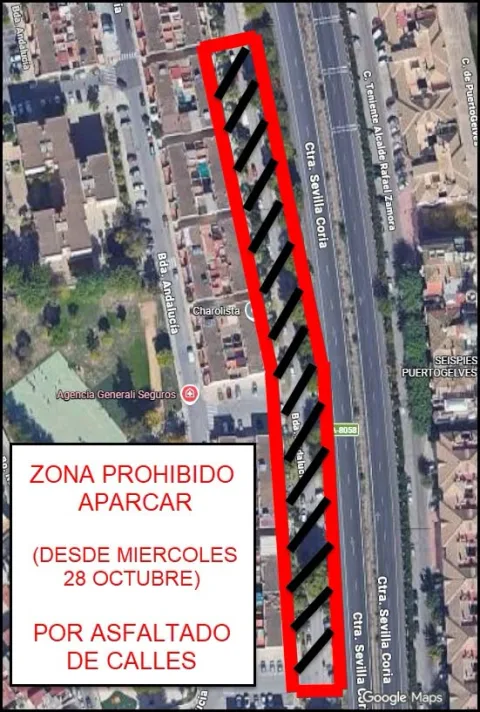Imagen de la noticia: Gelves prohíbe aparcar en la barriada Andalucía desde el miércoles