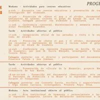 Imagen de la noticia: Alcalá abre sus jornadas de memoria con alumnos y un documental