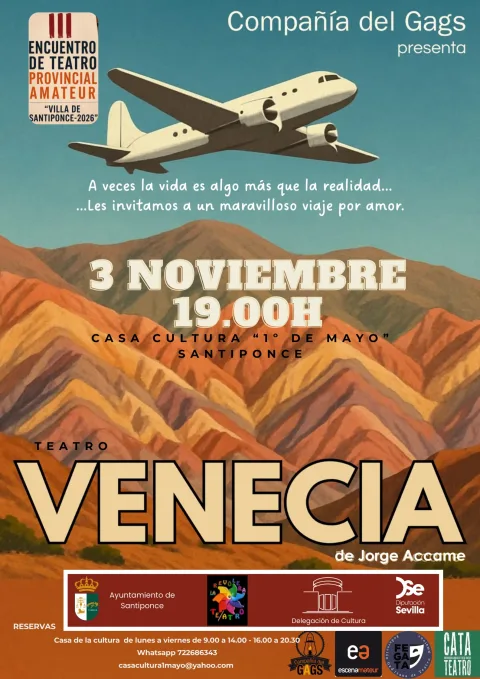Imagen de la noticia: Santiponce acoge en noviembre cuatro obras del teatro amateur provincial