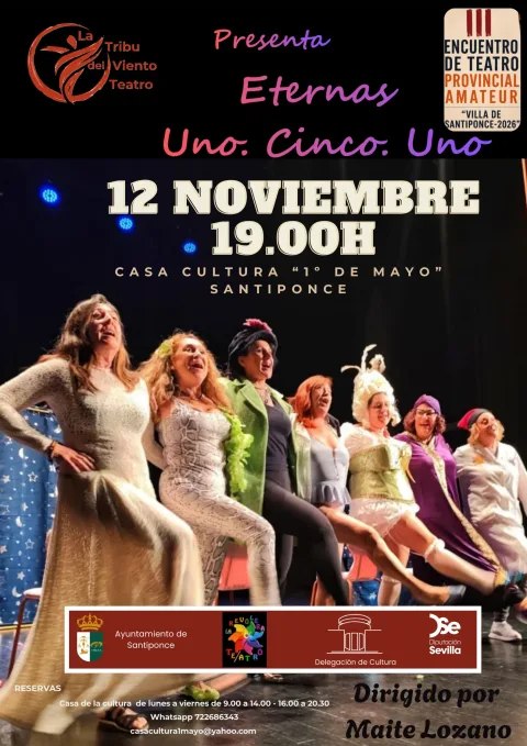 Imagen de la noticia: Santiponce acoge en noviembre cuatro obras del teatro amateur provincial