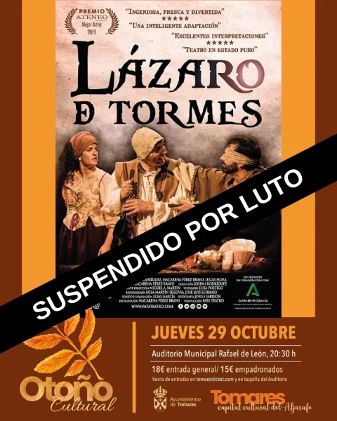Imagen de la noticia: Tomares decreta tres días de luto y suspende sus actos hasta el sábado