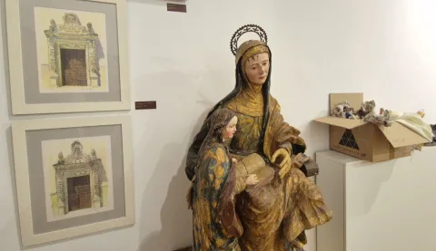 Imagen de la noticia: Morón abre una muestra sobre la huella franciscana hasta 2027
