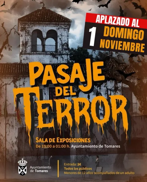 Imagen de la noticia: Tomares pasa su pasaje del terror al domingo por el luto